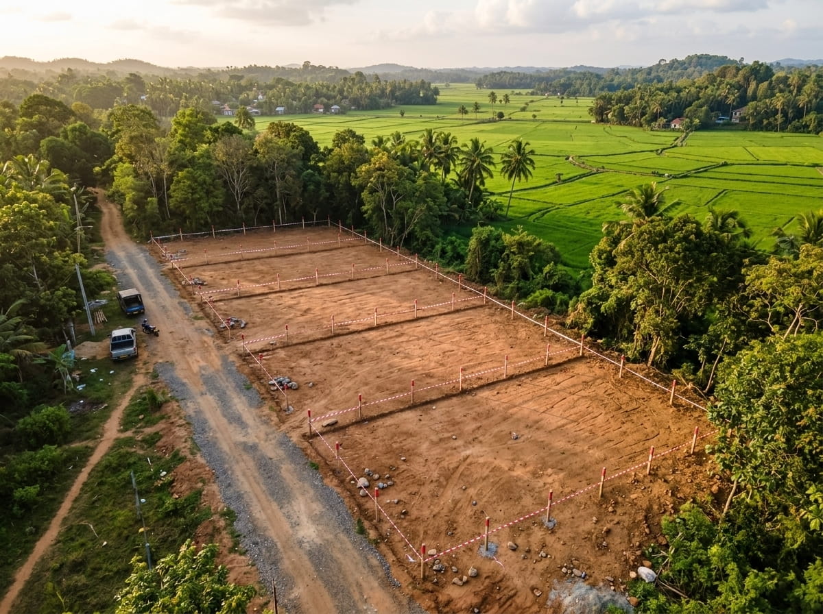 Thalawathugoda / Hokandara land subdivision